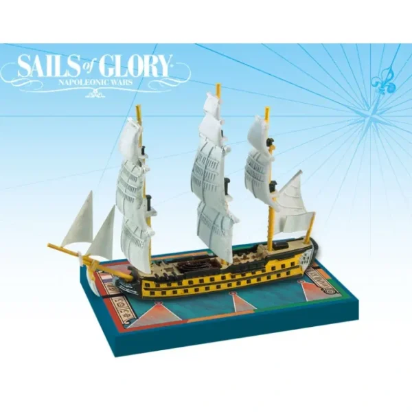 Clearance Sails of Glory: Commerce De Bordeaux 1784 French S.O.L Ship Pack AGS SGN102B - Miniature Marvels: Airplane Models & Painted Dice Board Game