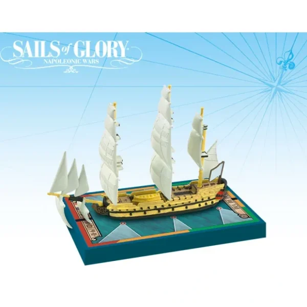 Cheap Sails of Glory: Duc De Duras 1765 / Dauphin 1766 AGS SGN116A - Miniature Marvels: Airplane Models & Painted Dice Board Game