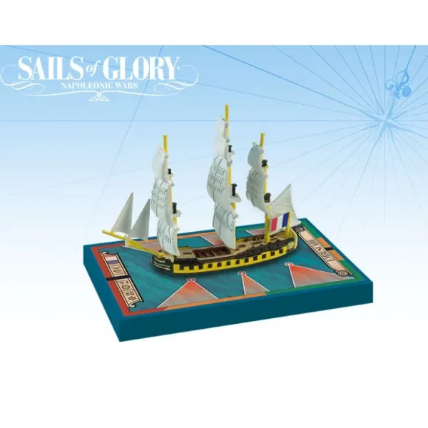 Sale Sails of Glory: Embuscade 1798 French Frigate Ship Pack AGS SGN103A - Miniature Marvels: Airplane Models & Painted Dice Board Game