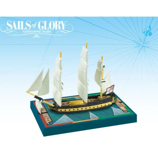 Discount Sails of Glory: HMS Africa 1781 / HMS Vigilant 1774 AGS SGN114C - Miniature Marvels: Airplane Models & Painted Dice Board Game