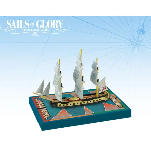 Sale Sails of Glory: HMS Concorde 1783 British Frigate Ship Pack AGS SGN101A - Miniature Marvels: Airplane Models & Painted Dice Board Game