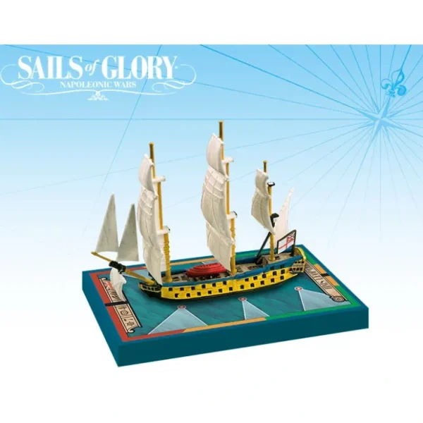 Sale Sails of Glory: HMS Leopard 1790 / HMS Isis 1774 AGS SGN110B - Miniature Marvels: Airplane Models & Painted Dice Board Game