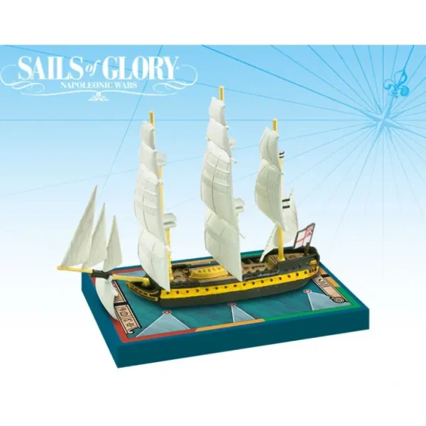 Flash Sale Sails of Glory: HMS Malta 1800/HMS Tonnant 1798 AGS SGN115C - Miniature Marvels: Airplane Models & Painted Dice Board Game