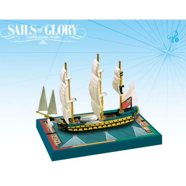 Outlet Sails of Glory: HMS Prothee 1780 / HMS Argonaut 1782 AGS SGN109C - Miniature Marvels: Airplane Models & Painted Dice Board Game