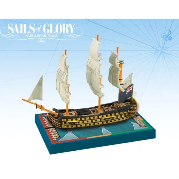 Best Sale Sails of Glory: HMS Queen Charlotte 1790 British SotL Ship Pack AGS SGN108C - Miniature Marvels: Airplane Models & Painted Dice Board Game