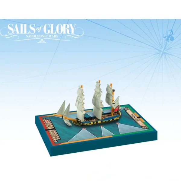 Online Sails of Glory: HMS Swan 1767 British Ship Sloop Ship Pack AGS SGN107A - Miniature Marvels: Airplane Models & Painted Dice Board Game