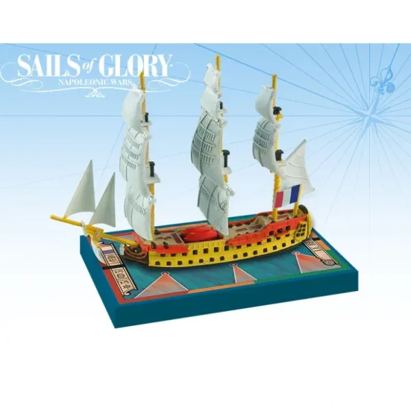 Discount Sails of Glory: HMS Zealous 1785 British S.O.L. Ship Pack AGS SGN104C - Miniature Marvels: Airplane Models & Painted Dice Board Game