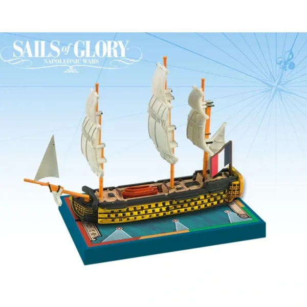 Clearance Sails of Glory: Orient 1791 French SotL Ship Pack AGS SGN106B - Miniature Marvels: Airplane Models & Painted Dice Board Game