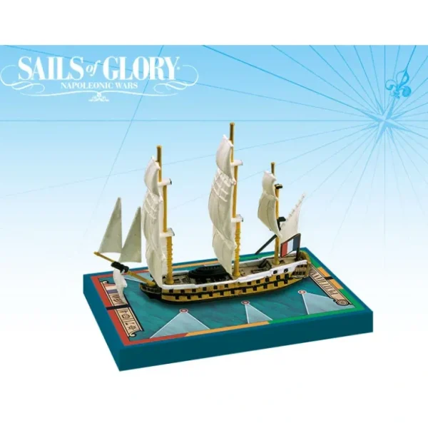 Sale Sails of Glory: Petit Annibal 1782 / Leander 1798 AGS SGN110C - Miniature Marvels: Airplane Models & Painted Dice Board Game