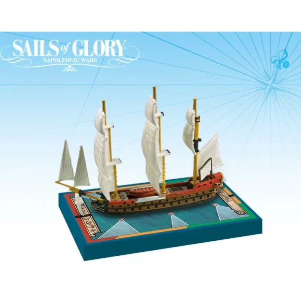 Online Sails of Glory: Protee 1772 / Eveill 1772 AGS SGN109B - Miniature Marvels: Airplane Models & Painted Dice Board Game