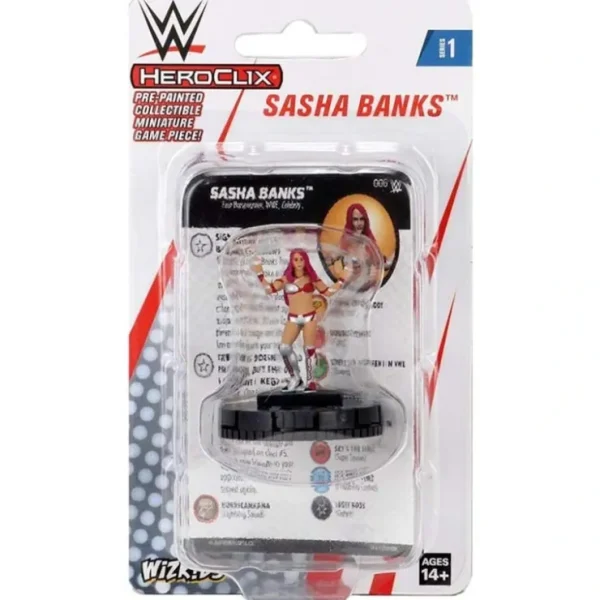 Clearance Sasha Banks Expansion Pack: WWE HeroClix WZK 73900 - Miniature Marvels: Airplane Models & Painted Dice Miniature