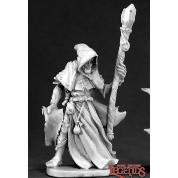 Store Satheras, Elf Warlock: Dark Heaven Legends RPR 03381 - Miniature Marvels: Airplane Models & Painted Dice Miniature