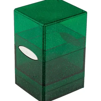 Hot Satin Tower: Glitter Green - Miniature Marvels: Airplane Models & Painted Dice Accessories