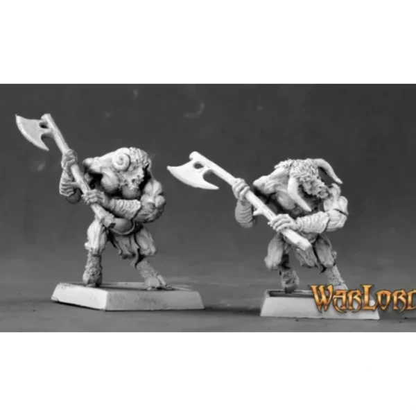 Fashion Satyr Warriors (9): Warlord RPR 06214 - Miniature Marvels: Airplane Models & Painted Dice Miniature