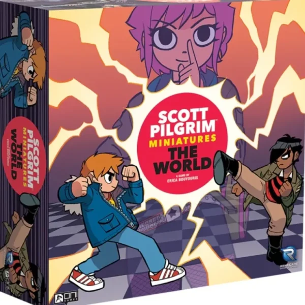 Fashion Scott Pilgrim Miniatures The World: Core Game - Painted Edition RGS 02053 - Miniature Marvels: Airplane Models & Painted Dice Board Game
