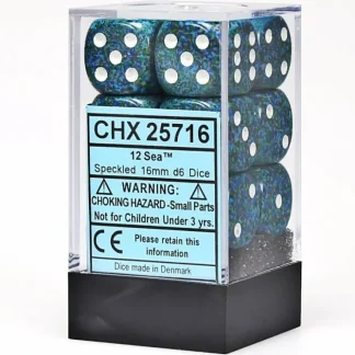 Flash Sale Sea: Speckled 12d6 16mm Dice Set CHX 25716 - Miniature Marvels: Airplane Models & Painted Dice Dice