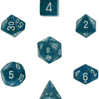 Fashion Sea: Speckled Polyhedral Dice Set (7's) CHX 25316 - Miniature Marvels: Airplane Models & Painted Dice Dice