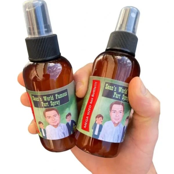 Online 2 SEAN'S FAMOUS FART SPRAY BOTTLES - Giant 4 oz Size - Liquid GaG Prank Ass Joke - Miniature Marvels: Airplane Models & Painted Dice Egpull