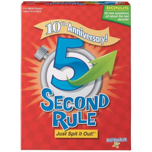 Store 5 Second Rule: Anniversary Edition PAT 7453 - Miniature Marvels: Airplane Models & Painted Dice Board Game