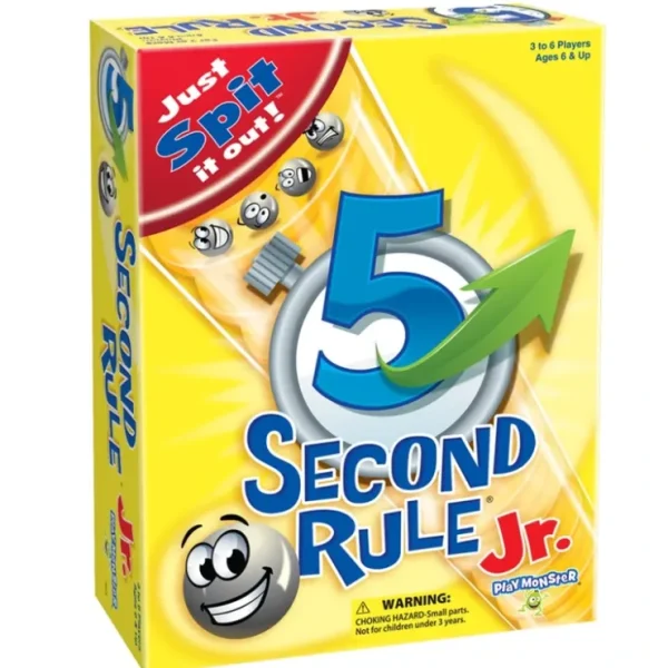 Hot 5 Second Rule Jr. PAT 7424 - Miniature Marvels: Airplane Models & Painted Dice Board Game