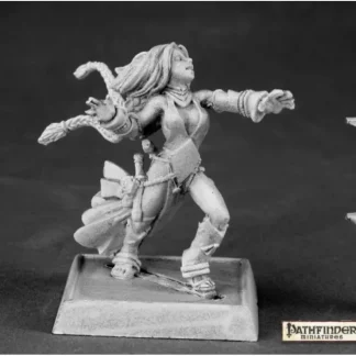 New Seoni, Iconic Female Sorceress: Pathfinder RPR 60009 - Miniature Marvels: Airplane Models & Painted Dice Miniature