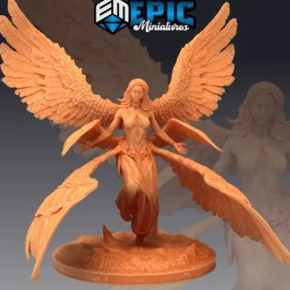 Discount Seraphim Angel - Miniature Marvels: Airplane Models & Painted Dice Miniature