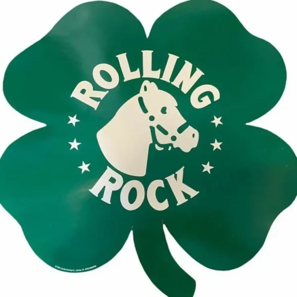 Best Sale SET OF 3 Irish Rolling Rock Shamrock Patricks Day Poster Beer Bar Pub Signs - Miniature Marvels: Airplane Models & Painted Dice Egpull