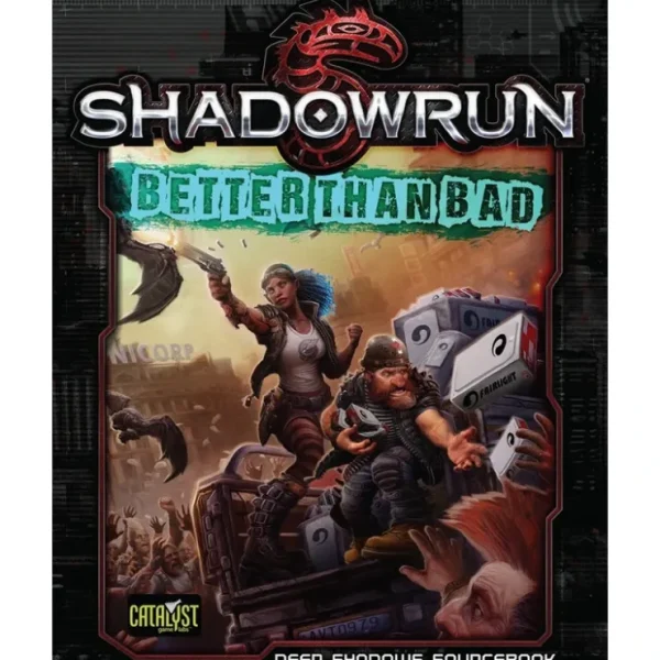 Cheap Shadowrun: Better Than Bad CAT 27203 - Miniature Marvels: Airplane Models & Painted Dice Role-playing Game