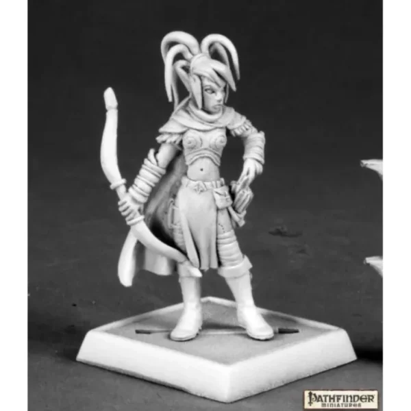 Flash Sale Shalelu, Elf Ranger: Pathfinder RPR 60042 - Miniature Marvels: Airplane Models & Painted Dice Miniature