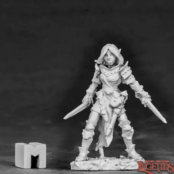 Store Shardis, Elf Rogue: Dark Heaven Legends RPR 03862 - Miniature Marvels: Airplane Models & Painted Dice Miniature