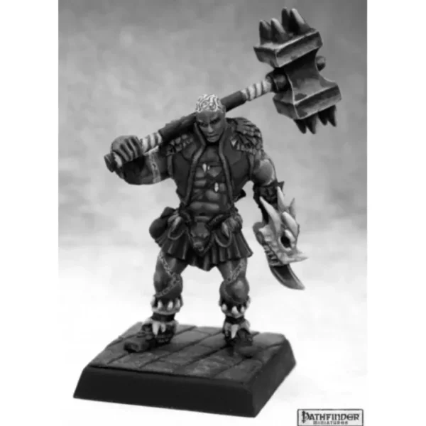 Hot Shoanti Barbarian: Pathfinder RPR 60115 - Miniature Marvels: Airplane Models & Painted Dice Miniature