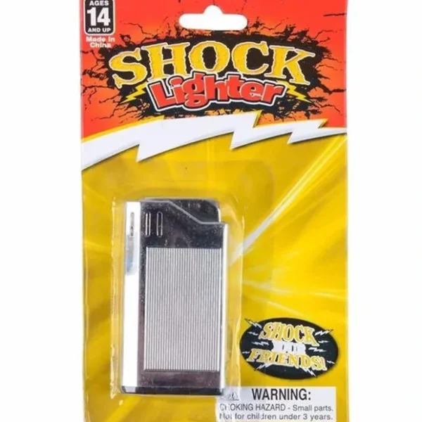 Fashion 12 Shock Lighters - Shocking Gag Prank Joke Party Novelty Gift (1 dz) - Miniature Marvels: Airplane Models & Painted Dice Egpull