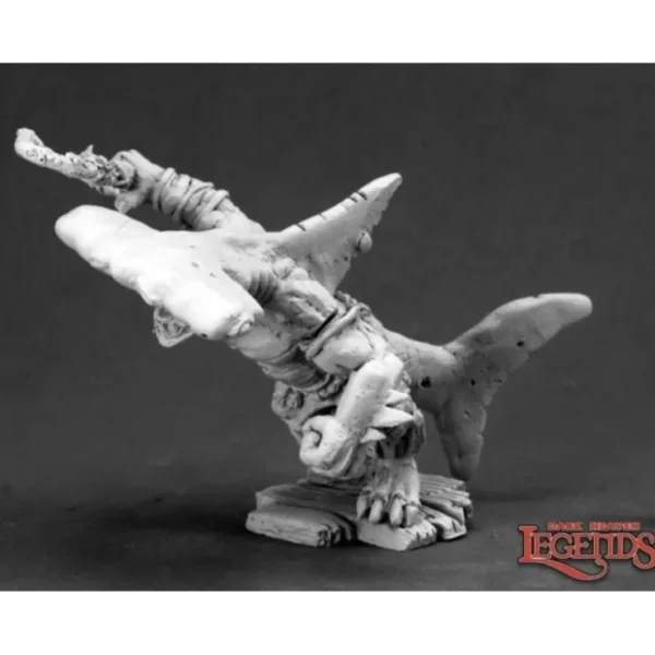 Outlet Shred Bloodgill, Hammerhead Wereshark: Dark Heaven Legends RPR 03588 - Miniature Marvels: Airplane Models & Painted Dice Miniature