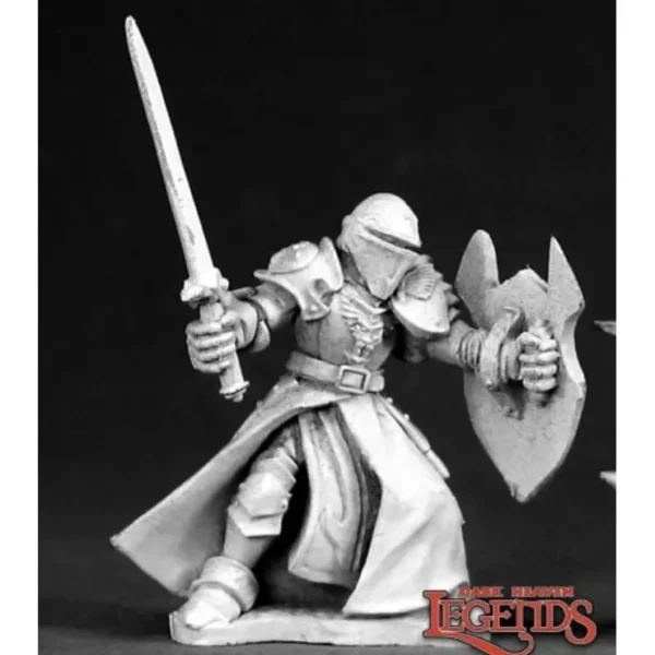 Clearance Sir Titus, Guardian Knight: Dark Heaven Legends RPR 03301 - Miniature Marvels: Airplane Models & Painted Dice Miniature