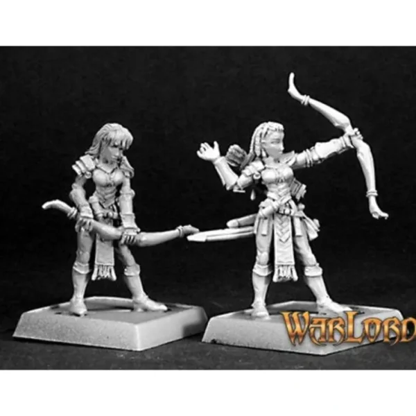 New Sisters of the Blade Bowsisters (9): Warlord RPR 06176 - Miniature Marvels: Airplane Models & Painted Dice Miniature