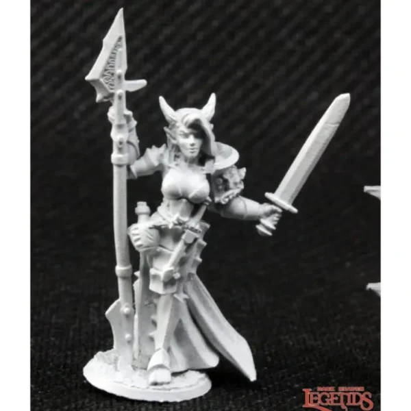 Outlet S'Kara, Female Skoli Warrior: Dark Heaven Legends RPR 03811 - Miniature Marvels: Airplane Models & Painted Dice Miniature