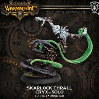 Store Skarlock Thrall: Cryx - Solo PIP 34014 - Miniature Marvels: Airplane Models & Painted Dice Miniature