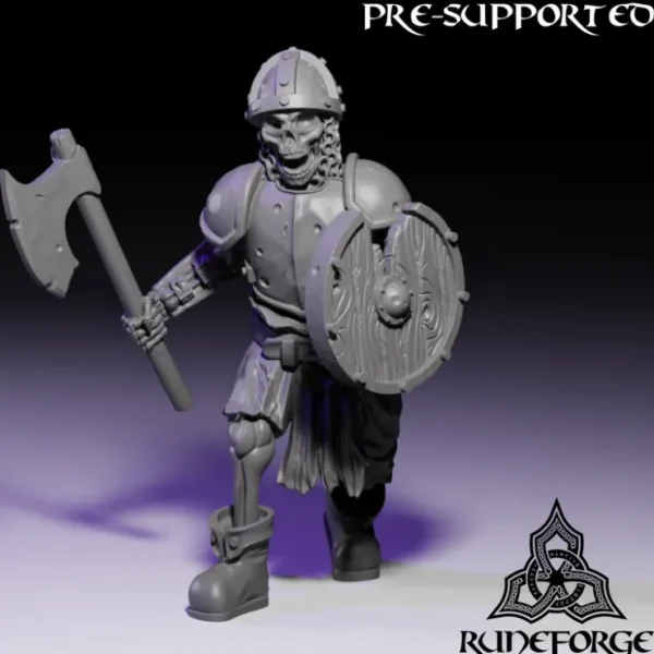 Best Skeleton Axe And Shield - Miniature Marvels: Airplane Models & Painted Dice Miniature