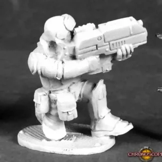Discount Skids, IMEF Trooper: Chronoscope RPR 50325 - Miniature Marvels: Airplane Models & Painted Dice Miniature