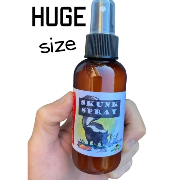 Best SKUNK STINK SPRAY - MEGA 4oz SIZE Spray Bottle - GaG Prank Joke Smell - Nasty! - Miniature Marvels: Airplane Models & Painted Dice Egpull