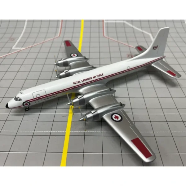 Cheap Sky Classics 1:200 Canadair CC-106 Yukon RCAF CL-44 - Miniature Marvels: Airplane Models & Painted Dice Airplane Model