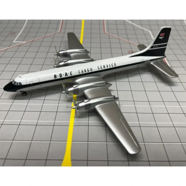 Cheap Sky Classics 1:200 Canadair CL-44D BOAC - Miniature Marvels: Airplane Models & Painted Dice Airplane Model