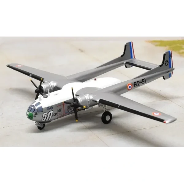Hot Sky Classics 1:200 Nord 2501 Noratlas "50th Anniversary French Air Force" - Miniature Marvels: Airplane Models & Painted Dice Airplane Model