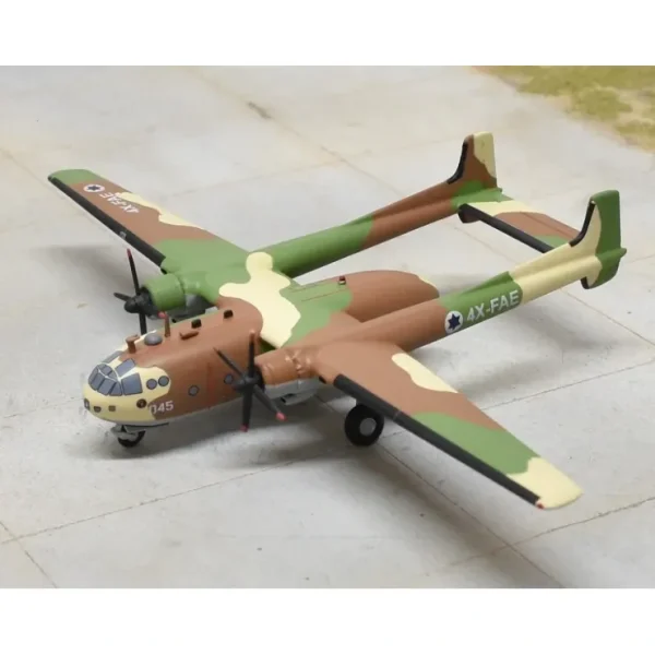 Cheap Sky Classics 1:200 Nord 2501 Noratlas Israeli Air Force Camo - Miniature Marvels: Airplane Models & Painted Dice Airplane Model