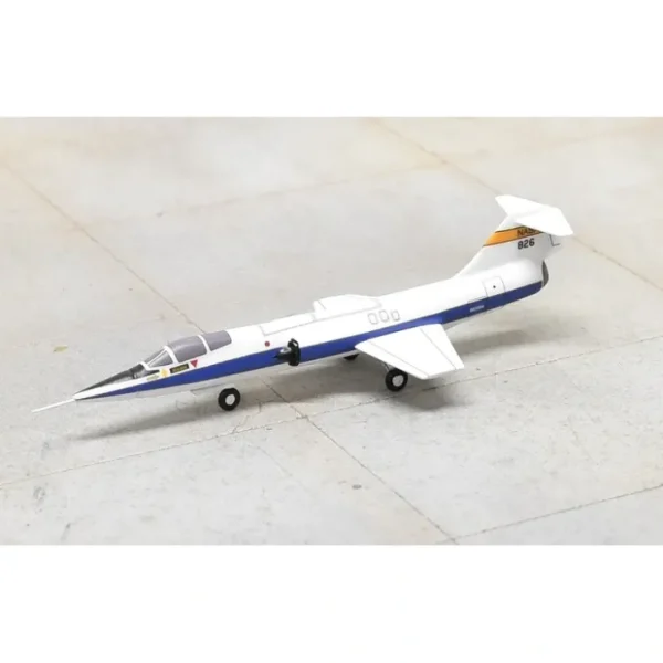Sale Sky Classics 1:200 SCF10403 Lockheed F-104G Starfighter NASA N826NA White Blue Stripe White Bottom No Tanks - Miniature Marvels: Airplane Models & Painted Dice Airplane Model