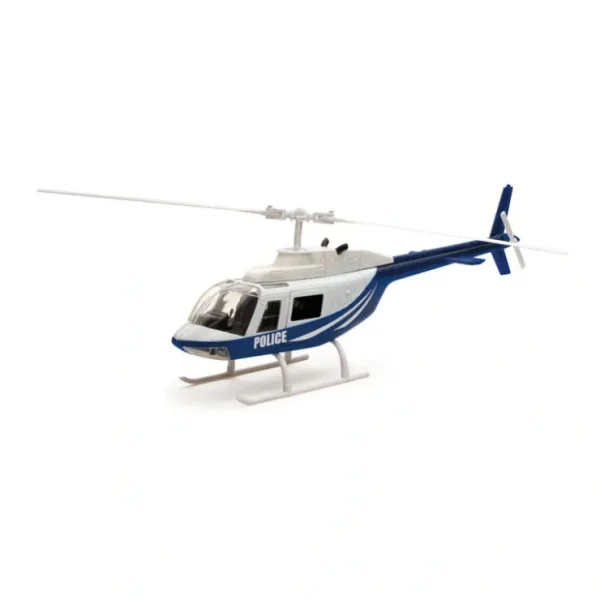 Shop Sky Pilot 1:34 Bell 206 Police - Miniature Marvels: Airplane Models & Painted Dice Airplane Model