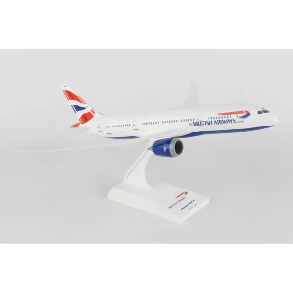 Sale SkyMarks 1:200 British Airways Boeing 787-8 SKR694 - Miniature Marvels: Airplane Models & Painted Dice Airplane Model