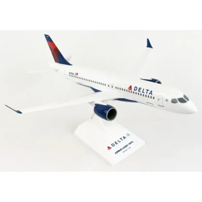 New SkyMarks 1:100 Delta Airbus A220-300 N301DU SKR1049 - Miniature Marvels: Airplane Models & Painted Dice Airplane Model