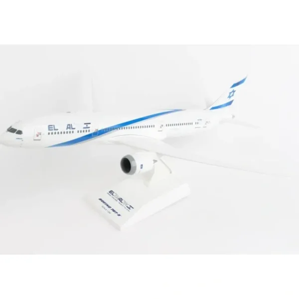 Shop SkyMarks 1:200 El Al B787-9 4X-EDA SKR908 - Miniature Marvels: Airplane Models & Painted Dice Airplane Model