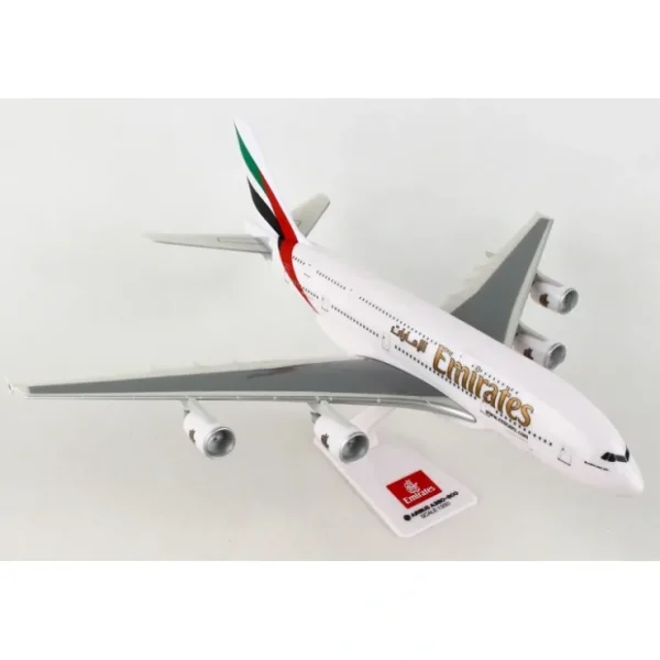 Best SkyMarks 1:250 Emirates Airbus A380-800 A6-EOG SKR4006 - Miniature Marvels: Airplane Models & Painted Dice Airplane Model